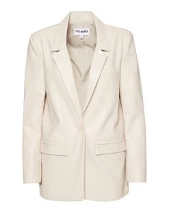 AUDREY BLAZER BONE 17 AUDREY BLAZER BONE -Fashion Haven Shop STEVEMADDEN APPAREL BM302770 BONE 68695