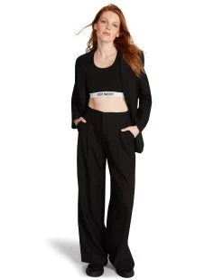 ISABELLA PANT BLACK 22 ISABELLA PANT BLACK -Fashion Haven Shop STEVEMADDEN APPAREL BM303289 BLACK 07
