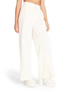 ISABELLA PANT IVORY 12 ISABELLA PANT IVORY -Fashion Haven Shop STEVEMADDEN APPAREL BM303289 IVORY 03