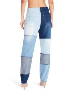 KYLIE PANT DENIM FABRIC 13 KYLIE PANT DENIM FABRIC -Fashion Haven Shop STEVEMADDEN APPAREL BM303296 DENIM 05