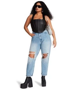 KIMMIE CORSET BLACK 18 KIMMIE CORSET BLACK -Fashion Haven Shop STEVEMADDEN APPAREL BM304531 BLACK LARGE 2465 e2ca423a f450 4e5e a0ba bc69e4ca48b9