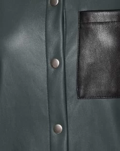 SAM TOP GREEN 16 SAM TOP GREEN -Fashion Haven Shop STEVEMADDEN APPAREL BM304543 GREEN 68674