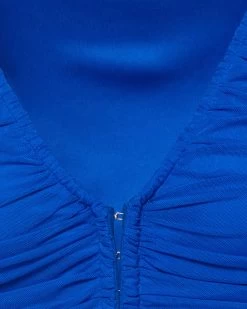 LUNA TOP BLUE 14 LUNA TOP BLUE -Fashion Haven Shop STEVEMADDEN APPAREL BM305706 BLUE 68628