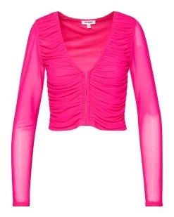 LUNA TOP HOT PINK -Fashion Haven Shop STEVEMADDEN APPAREL BM305706 HOT PINK 68629