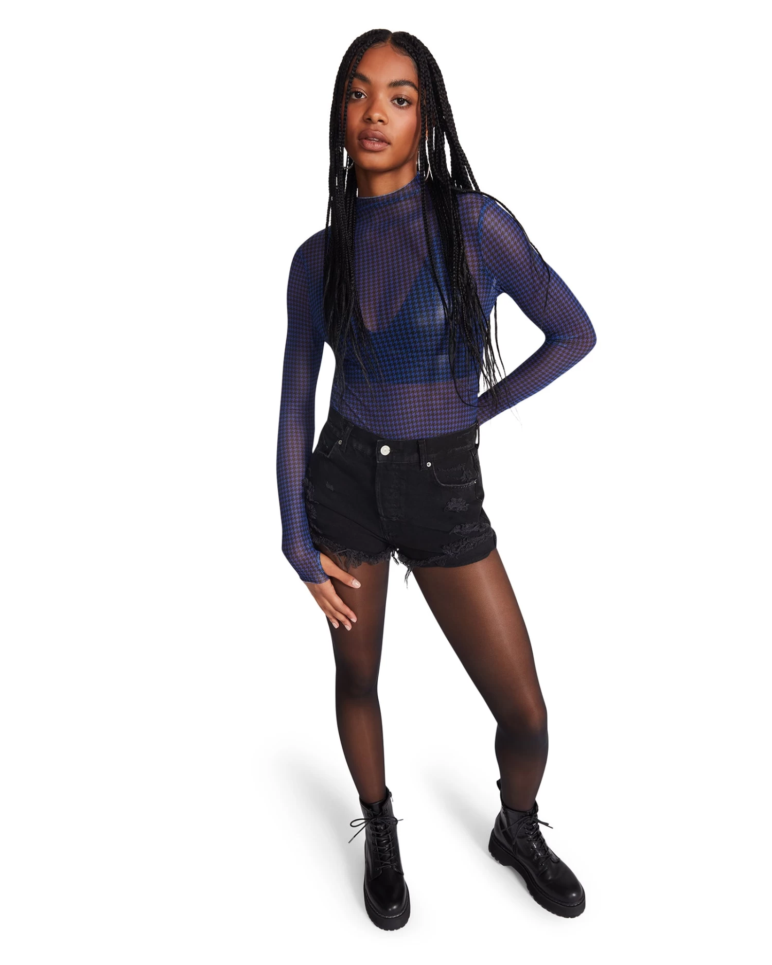 ELIZA TOP BLUE MULTI 3 ELIZA TOP BLUE MULTI