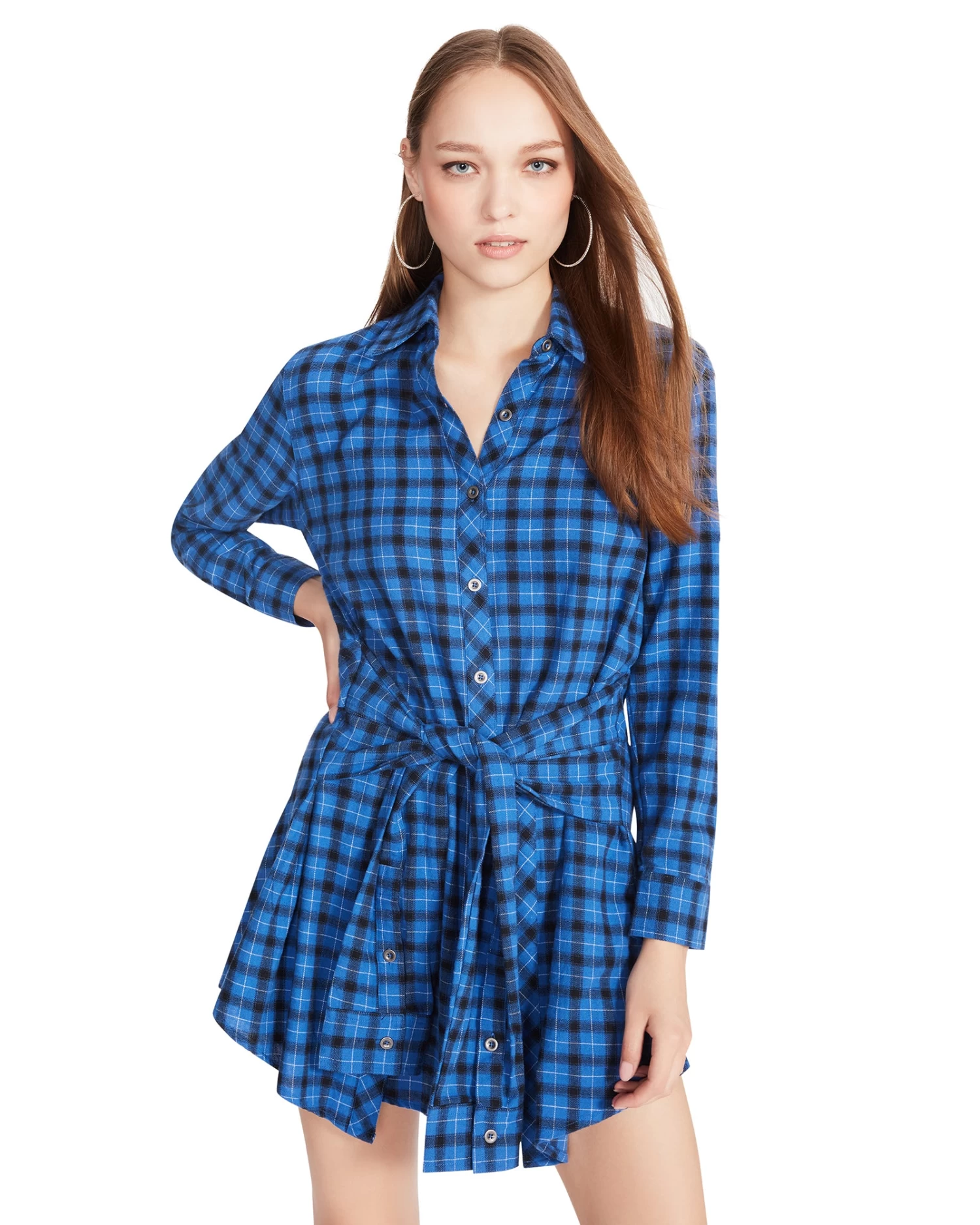 PEYTON DRESS BLUE 6 PEYTON DRESS BLUE - Image 4