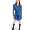 PEYTON DRESS BLUE 1 PEYTON DRESS BLUE -Fashion Haven Shop STEVEMADDEN APPAREL BM308125 BLUE 02