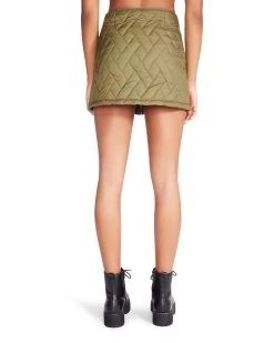 EMERSON SKIRT OLIVE 13 EMERSON SKIRT OLIVE -Fashion Haven Shop STEVEMADDEN APPAREL BM309717 OLIVE 05