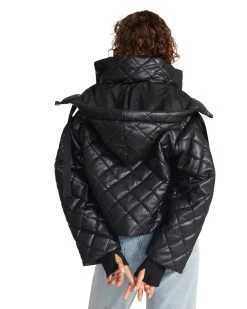 HAYLE JACKET BLACK -Fashion Haven Shop STEVEMADDEN APPAREL BM400550 BLACK 04