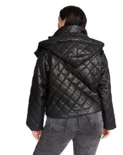 HAYLE JACKET BLACK -Fashion Haven Shop STEVEMADDEN APPAREL BM400550 BLACK 10