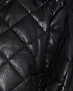 HAYLE JACKET BLACK -Fashion Haven Shop STEVEMADDEN APPAREL BM400550 BLACK DETAIL