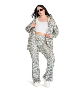 ANDEE SHACKET SILVER -Fashion Haven Shop STEVEMADDEN APPAREL BM402823 SILVER 05