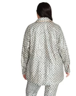 ANDEE SHACKET SILVER -Fashion Haven Shop STEVEMADDEN APPAREL BM402823 SILVER 07