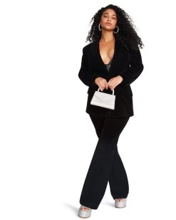 HARLOW BLAZER BLACK -Fashion Haven Shop STEVEMADDEN APPAREL BM402824 BLACK 07