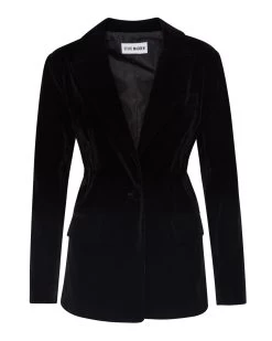 HARLOW BLAZER BLACK -Fashion Haven Shop STEVEMADDEN APPAREL BM402824 BLACK 8864