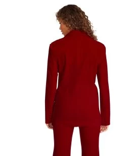 HARLOW BLAZER RED -Fashion Haven Shop STEVEMADDEN APPAREL BM402824 RED 03