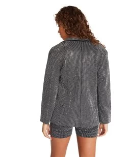 AYA JACKET SILVER 17 AYA JACKET SILVER -Fashion Haven Shop STEVEMADDEN APPAREL BM402839 SILVER 05