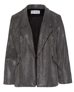 AYA JACKET SILVER 21 AYA JACKET SILVER -Fashion Haven Shop STEVEMADDEN APPAREL BM402839 SILVER 8857