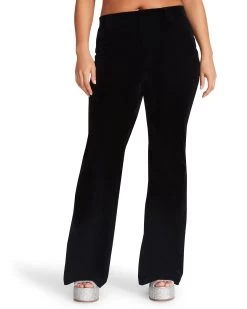 HARLOW PANT BLACK -Fashion Haven Shop STEVEMADDEN APPAREL BM403338 BLACK 07