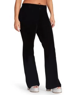 HARLOW PANT BLACK -Fashion Haven Shop STEVEMADDEN APPAREL BM403338 BLACK 08