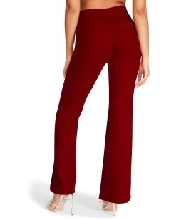 HARLOW PANT RED 19 HARLOW PANT RED -Fashion Haven Shop STEVEMADDEN APPAREL BM403338 RED 05
