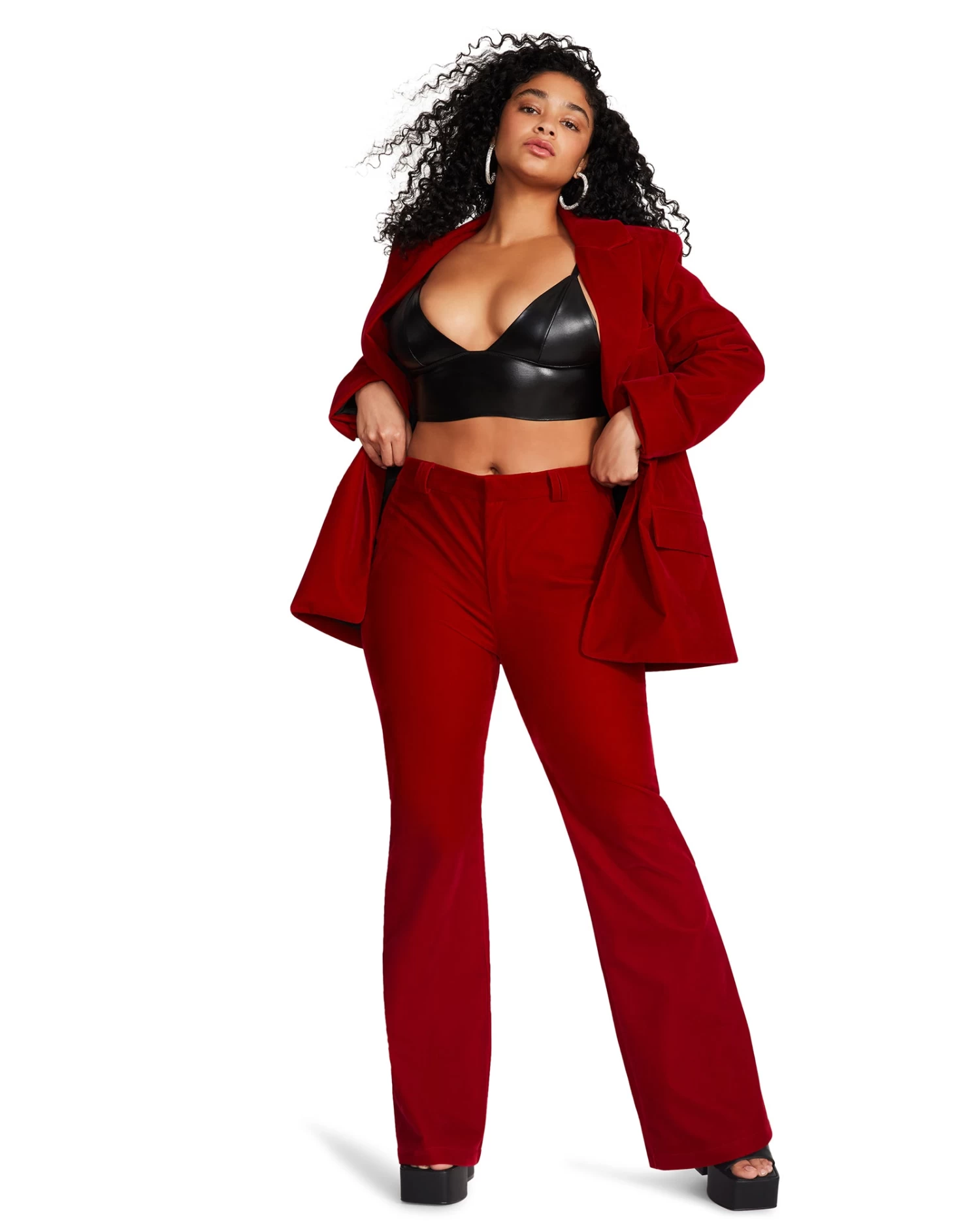 HARLOW PANT RED 3 HARLOW PANT RED
