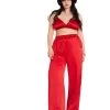 DORIAN PANT RED 1 DORIAN PANT RED -Fashion Haven Shop STEVEMADDEN APPAREL BM403348 RED 06
