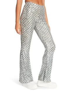 SHAE PANT SILVER -Fashion Haven Shop STEVEMADDEN APPAREL BM403368 SILVER 05