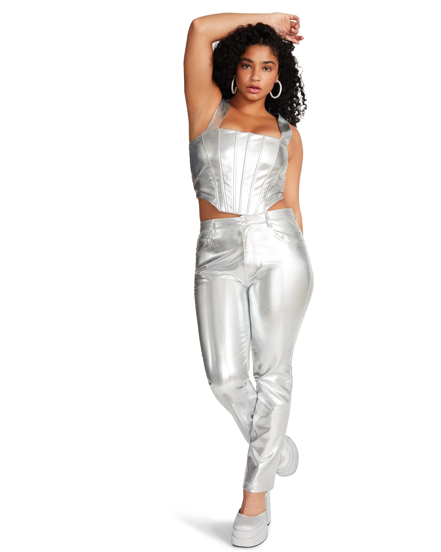JOSIE PANT SILVER 3 JOSIE PANT SILVER