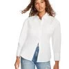 NADIA SHIRT WHITE 1 NADIA SHIRT WHITE -Fashion Haven Shop STEVEMADDEN APPAREL BM404591 WHITE 02
