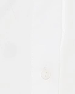 NADIA SHIRT WHITE 14 NADIA SHIRT WHITE -Fashion Haven Shop STEVEMADDEN APPAREL BM404591 WHITE DETAIL