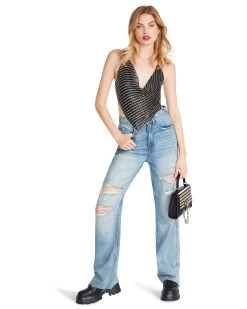 JANET TOP BLACK 12 JANET TOP BLACK -Fashion Haven Shop STEVEMADDEN APPAREL BM404604 BLACK 01