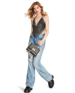 JANET TOP BLACK 13 JANET TOP BLACK -Fashion Haven Shop STEVEMADDEN APPAREL BM404604 BLACK 02