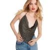 JANET TOP BLACK -Fashion Haven Shop STEVEMADDEN APPAREL BM404604 BLACK 03