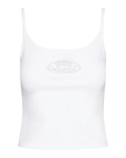 ALEXA TANK CLEAR -Fashion Haven Shop STEVEMADDEN APPAREL BM405799 RHINESTONE 81869
