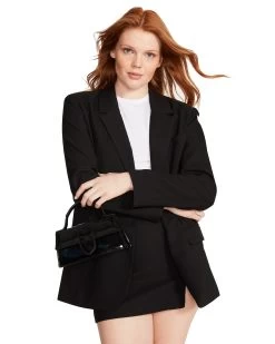 KAIRA BLAZER BLACK 18 KAIRA BLAZER BLACK -Fashion Haven Shop STEVEMADDEN APPAREL BN102877 BLACK 02