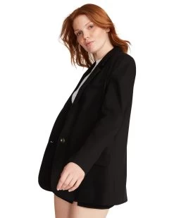 KAIRA BLAZER BLACK 20 KAIRA BLAZER BLACK -Fashion Haven Shop STEVEMADDEN APPAREL BN102877 BLACK 03