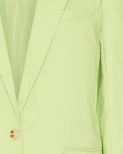 KAIRA BLAZER GREEN 26 KAIRA BLAZER GREEN -Fashion Haven Shop STEVEMADDEN APPAREL BN102877 GREEN DETAIL