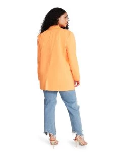 KAIRA BLAZER ORANGE 21 KAIRA BLAZER ORANGE -Fashion Haven Shop STEVEMADDEN APPAREL BN102877 ORANGE 05 68a54cba 8a6b 4353 9014 5c467212f990