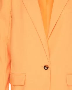 KAIRA BLAZER ORANGE 30 KAIRA BLAZER ORANGE -Fashion Haven Shop STEVEMADDEN APPAREL BN102877 ORANGE DETAIL