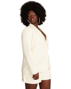 AUDREY BLAZER VANILLA 17 AUDREY BLAZER VANILLA -Fashion Haven Shop STEVEMADDEN APPAREL BN102881 VANILLA 05