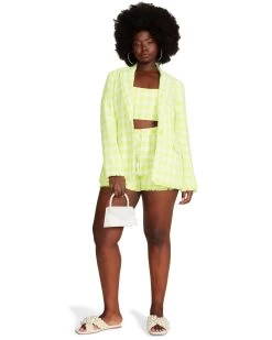 HARLOW JACKET LIME -Fashion Haven Shop STEVEMADDEN APPAREL BN102890 GREEN 01