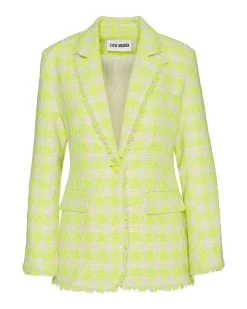 HARLOW JACKET LIME -Fashion Haven Shop STEVEMADDEN APPAREL BN102890 GREEN GHOST