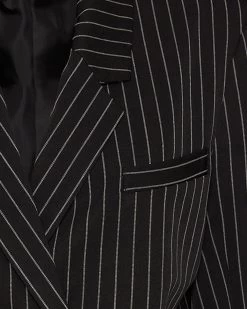 NEVEAH DRESS BLACK -Fashion Haven Shop STEVEMADDEN APPAREL BN102897 BLACK DETAIL