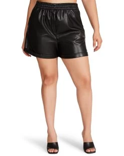 FONDA SHORT BLACK -Fashion Haven Shop STEVEMADDEN APPAREL BN103414 BLACK 02