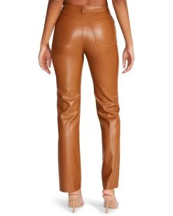 JOLIE PANT CARAMEL -Fashion Haven Shop STEVEMADDEN APPAREL BN103421 COGNAC 10