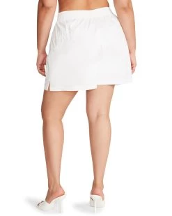 TISH SHORT WHITE -Fashion Haven Shop STEVEMADDEN APPAREL BN103439 WHITE 04