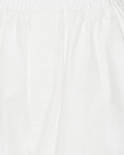 TISH SHORT WHITE -Fashion Haven Shop STEVEMADDEN APPAREL BN103439 WHITE DETAIL