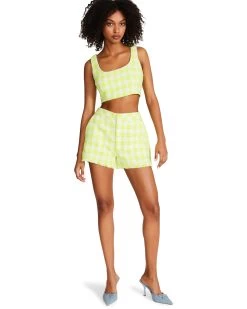 LAYLA TOP LIME -Fashion Haven Shop STEVEMADDEN APPAREL BN104660 GREEN 06