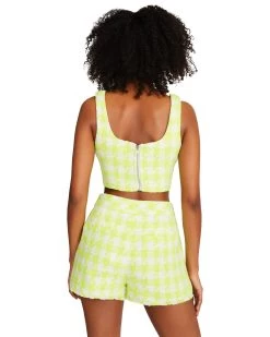 LAYLA TOP LIME -Fashion Haven Shop STEVEMADDEN APPAREL BN104660 GREEN 10